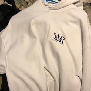White Young and Reckless Hoodie